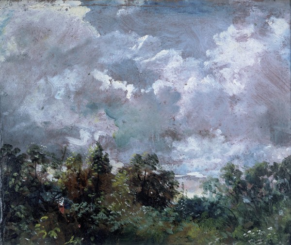 Study of Sky and Trees by John Constable